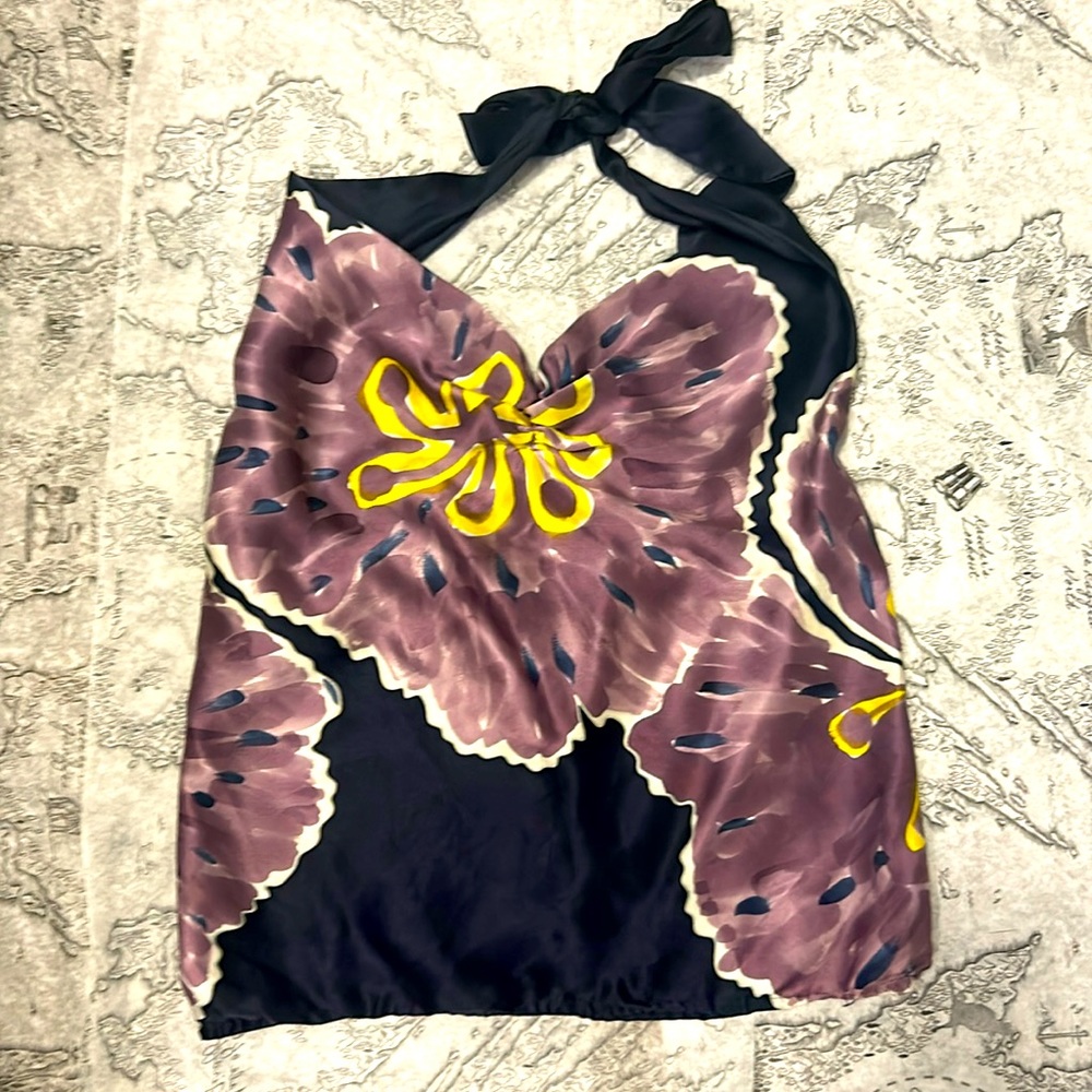 Designer silk top S